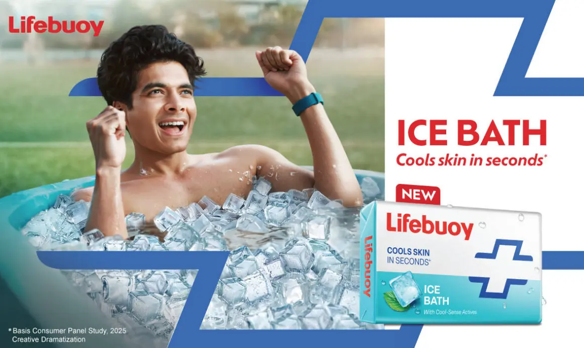 Lifebuoy: A bath so cool, you’ll say ‘Kya bath hai… Lifebuoy Ice Bath hai!”
