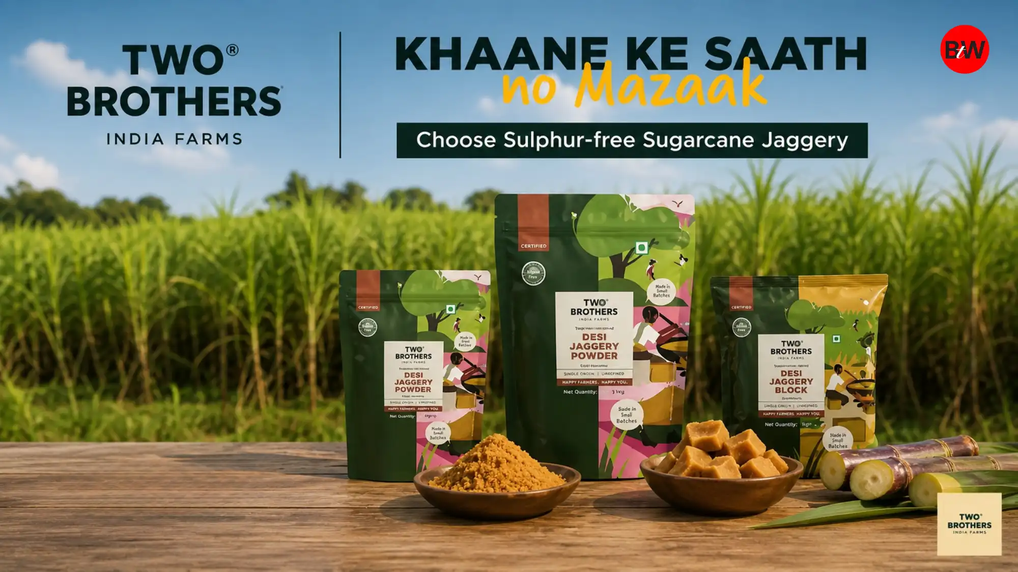 Sweet on the Outside, Impure Within: Two Brothers India Farms’ New Jaggery Campaign